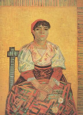 Vincent Van Gogh Italian Woman (nn04) Spain oil painting art